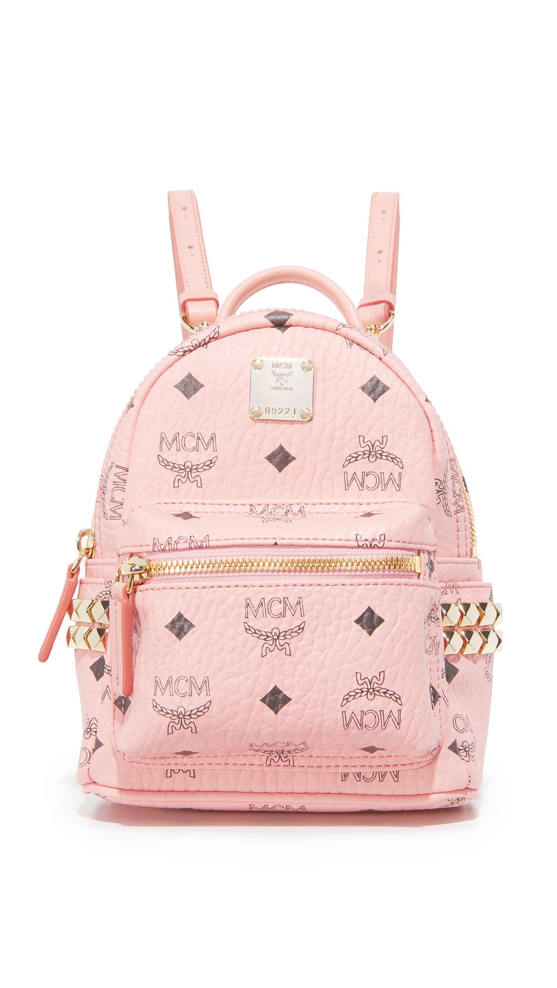 mini stark mcm backpack